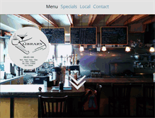 Tablet Screenshot of librarycafeandbar.com